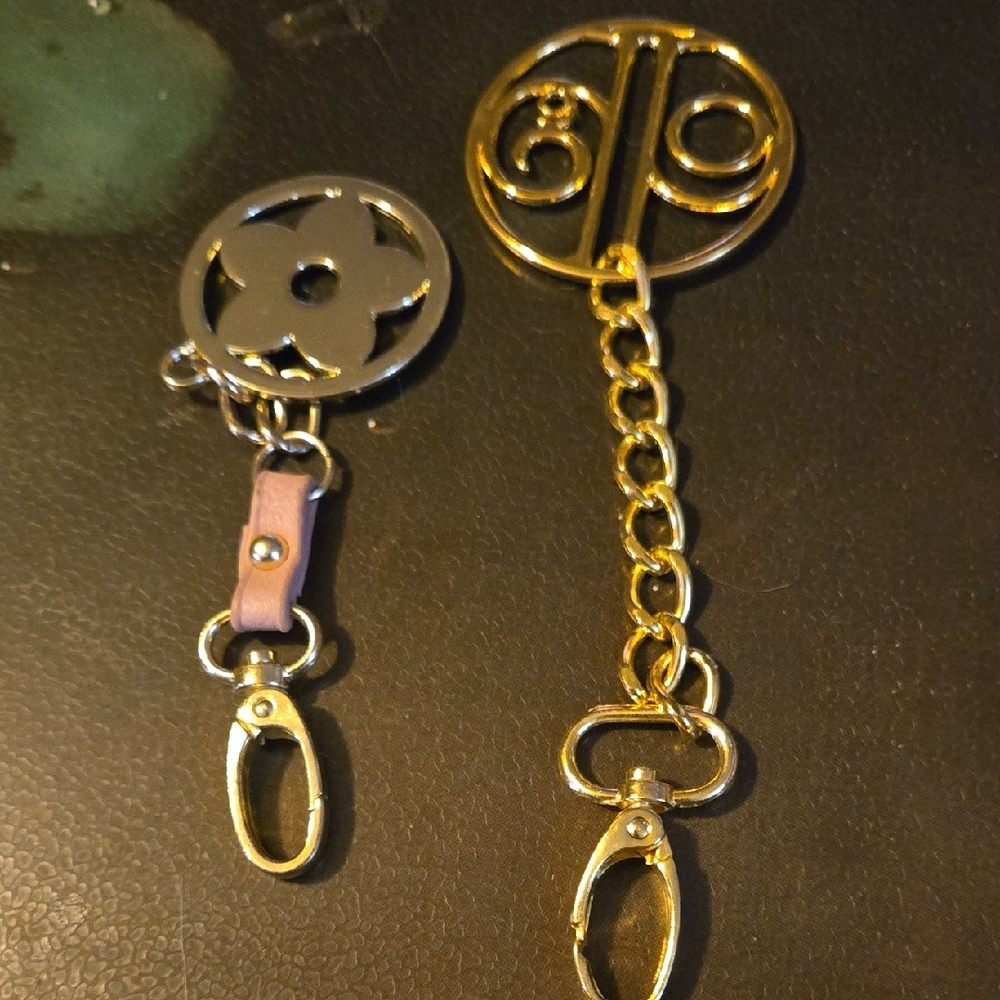 Pair Of Bag Charms/Keychains